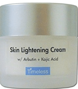 alpha arbutin and kojic skin lightening cream