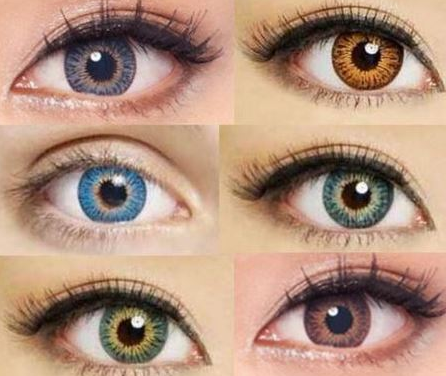 best colored contacts for green eyes