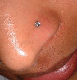 how to clean infected nose piercing