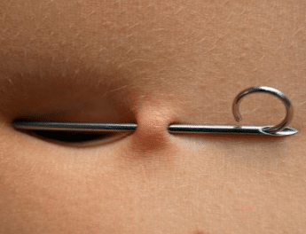 Belly button piercing pain level